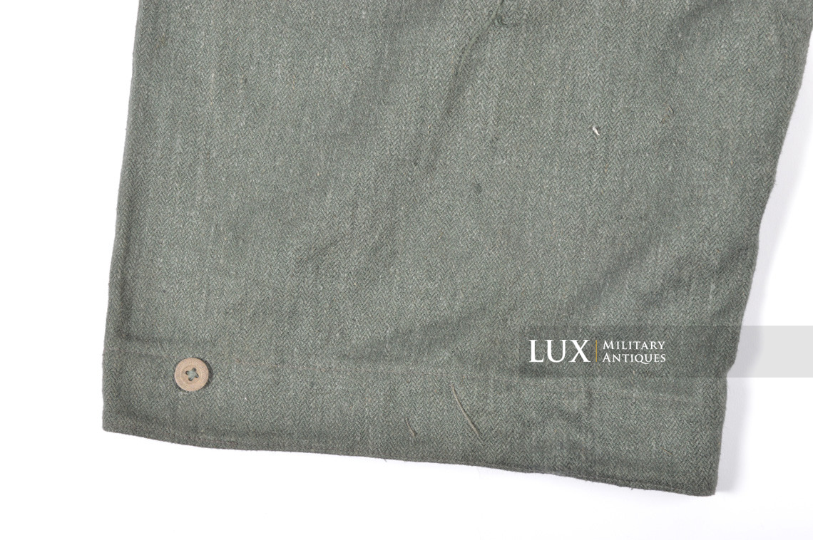 Pantalon M43 Heer / Luftwaffe en treillis, état neuf - photo 23