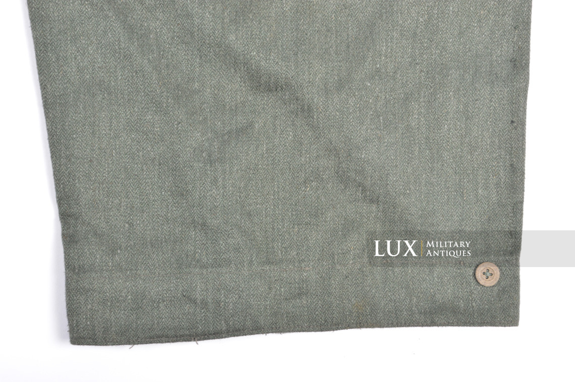 Pantalon M43 Heer / Luftwaffe en treillis, état neuf - photo 24
