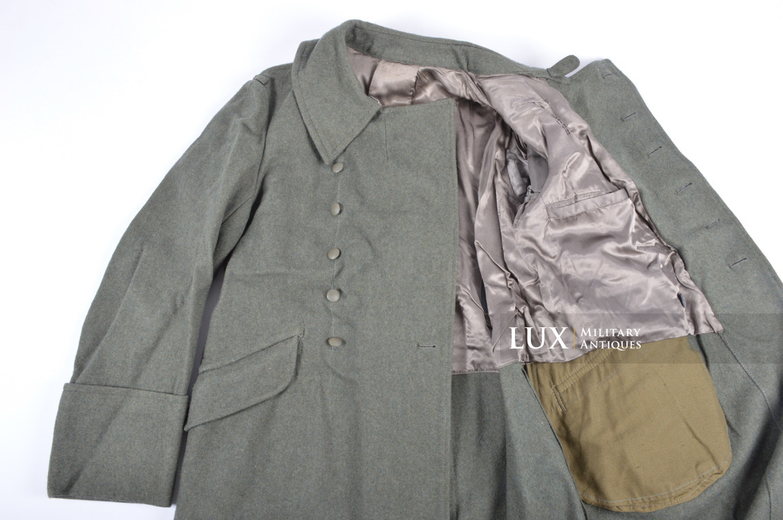 Unissued late-war German Heer winter wool overcoat, « RBNr - 1944 » - photo 19