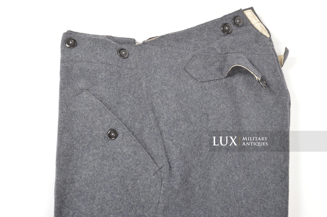 Unissued Luftwaffe M40 combat trousers, « L.B.A.(S) 41 » - photo 8