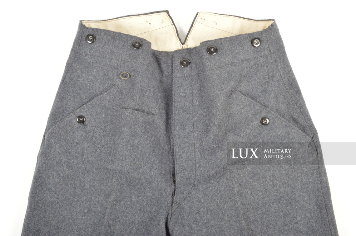 Pantalon M40 Luftwaffe, état neuf, « L.B.A.(S.)41 » - photo 15