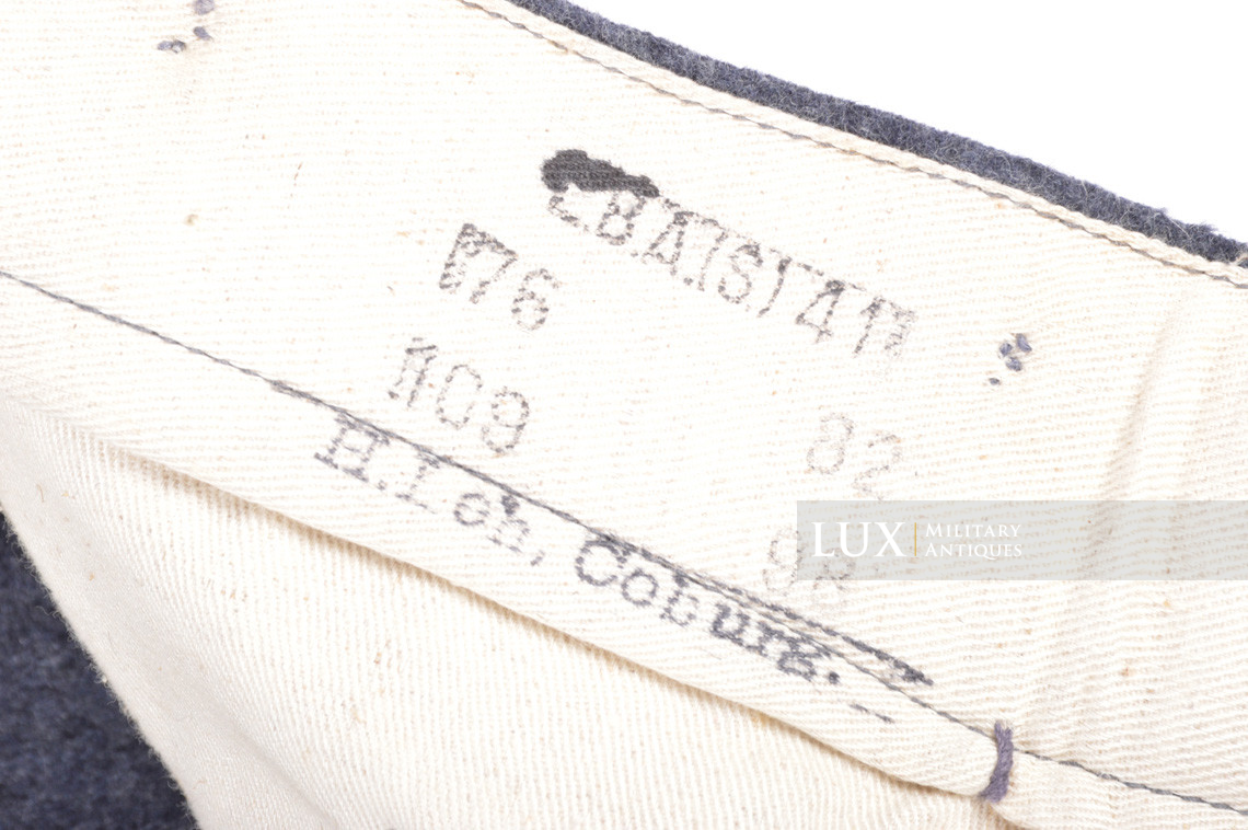 Pantalon M40 Luftwaffe, état neuf, « L.B.A.(S.)41 » - photo 18