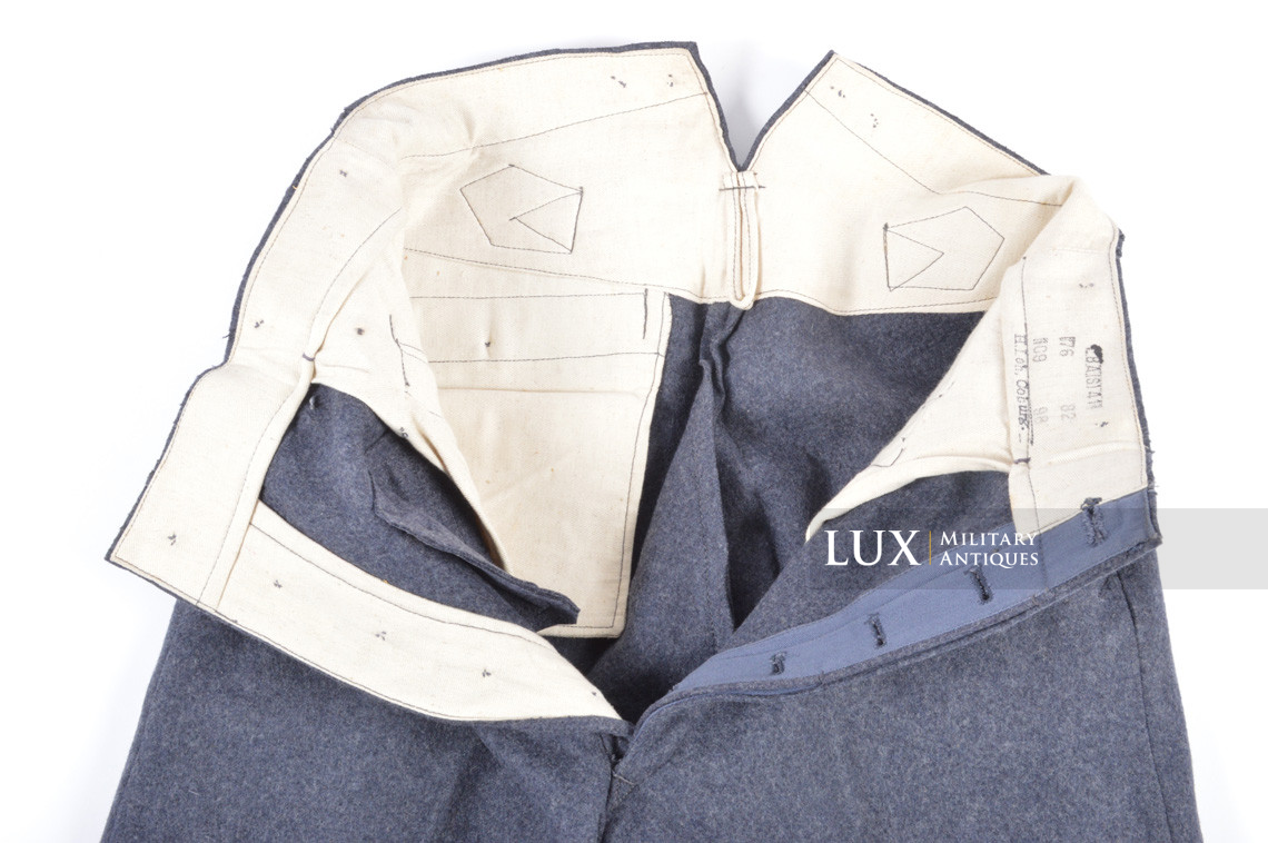 Pantalon M40 Luftwaffe, état neuf, « L.B.A.(S.)41 » - photo 17