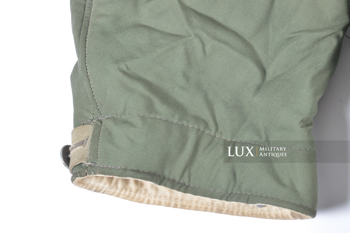 German green camouflage reversible to white winter combat parka - photo 8