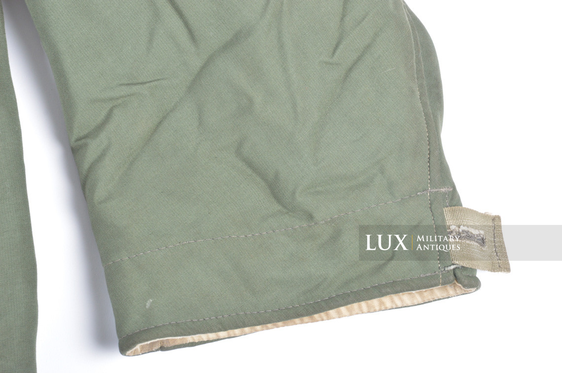 German green camouflage reversible to white winter combat parka - photo 11