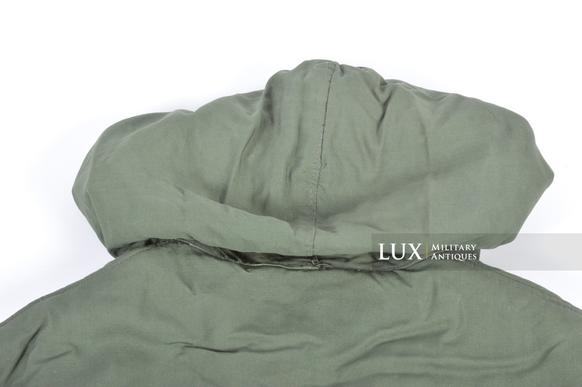 German green camouflage reversible to white winter combat parka - photo 13