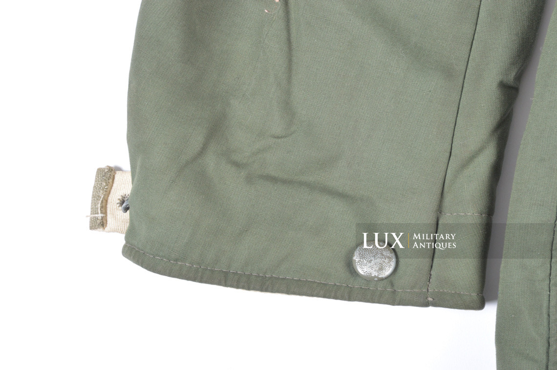 German green camouflage reversible to white winter combat parka - photo 14