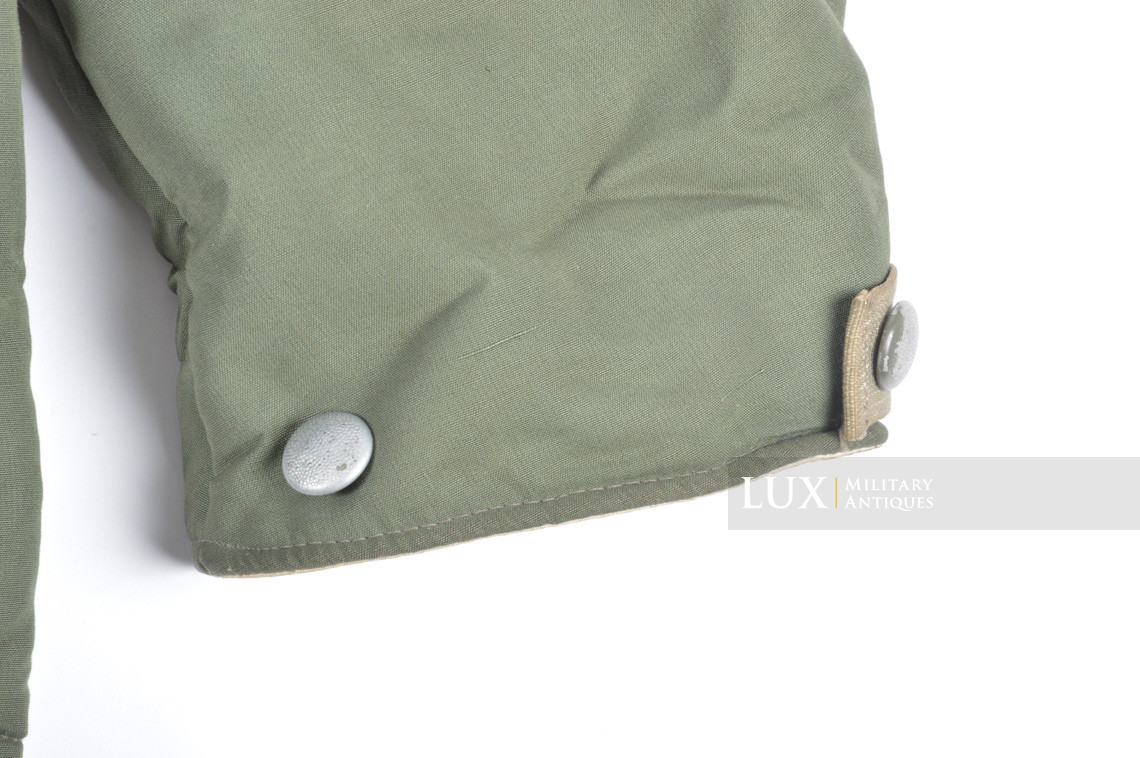 German green camouflage reversible to white winter combat parka - photo 15