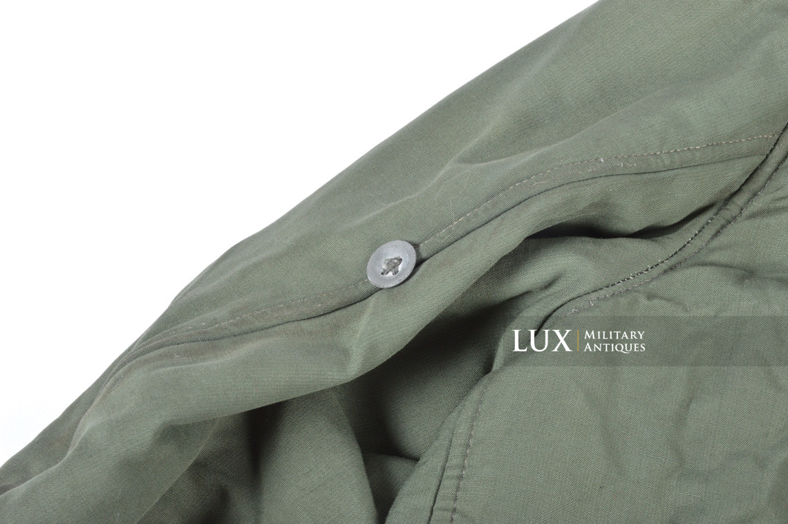 German green camouflage reversible to white winter combat parka - photo 16