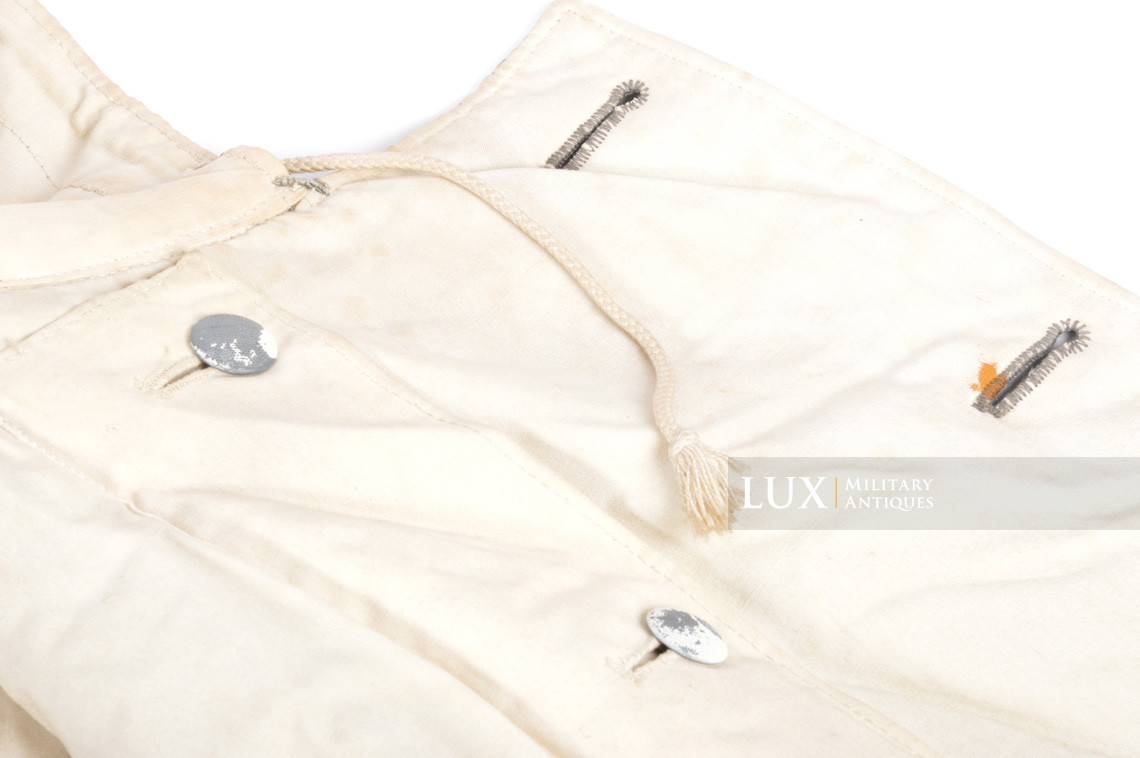 German green camouflage reversible to white winter combat parka - photo 19