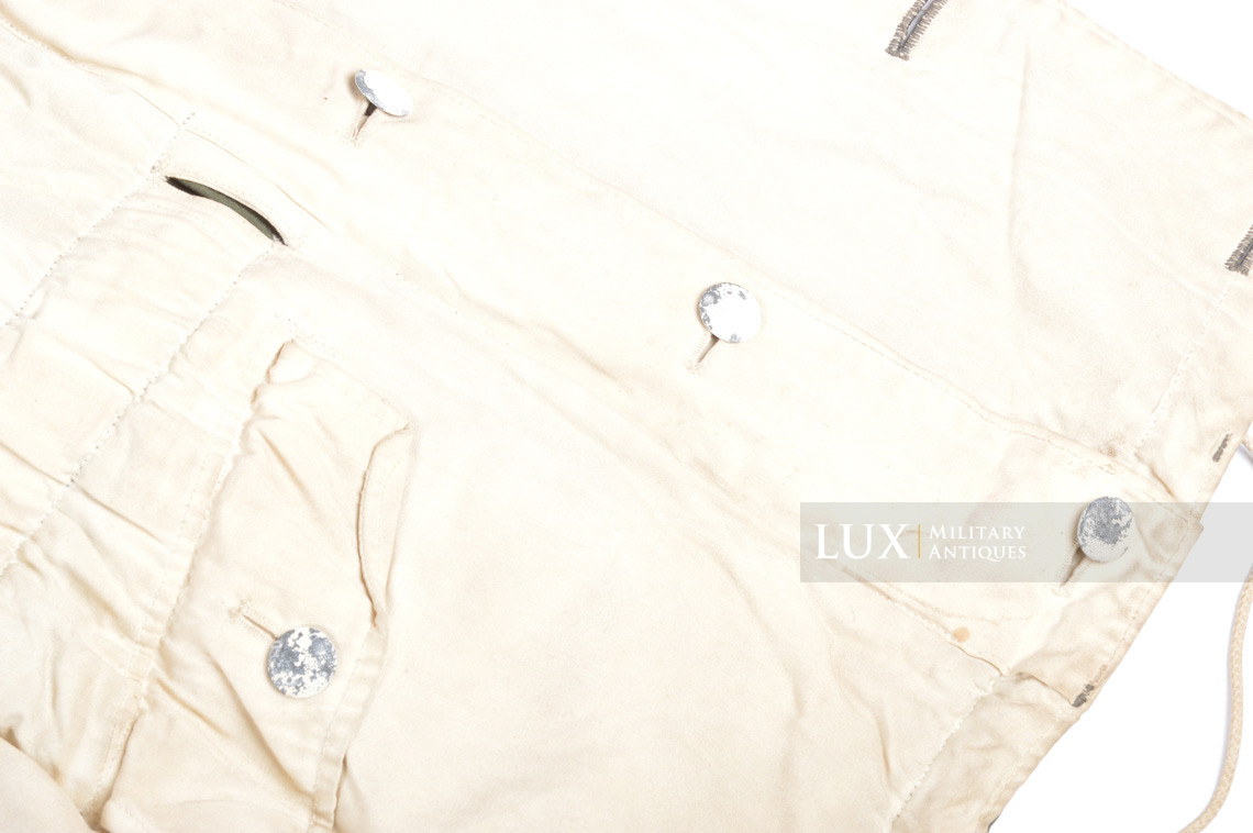 German green camouflage reversible to white winter combat parka - photo 20