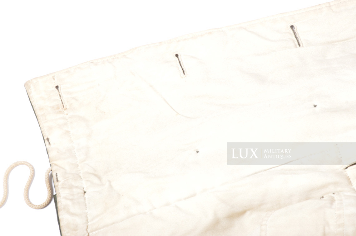 German green camouflage reversible to white winter combat parka - photo 23