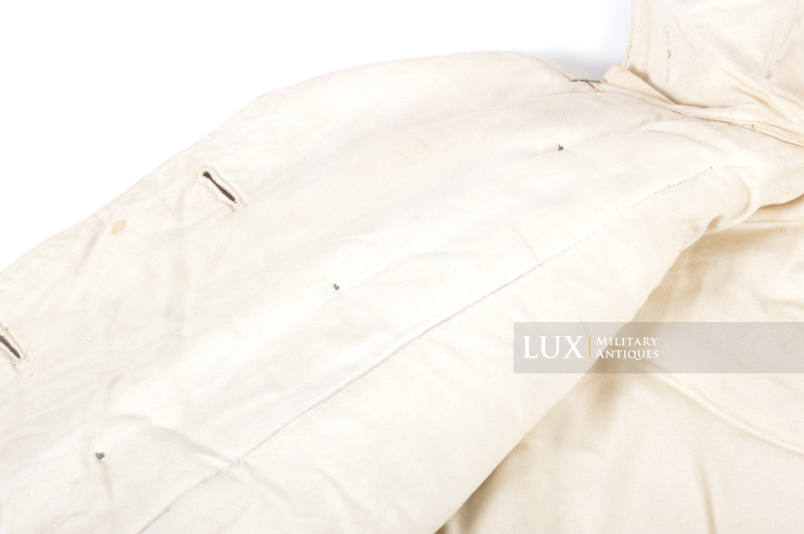 German green camouflage reversible to white winter combat parka - photo 24