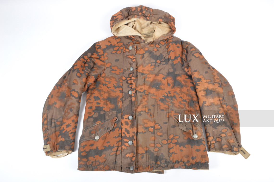 Parka Waffen-SS réversible automne / hiver en camouflage feuille de chêne A - photo 4