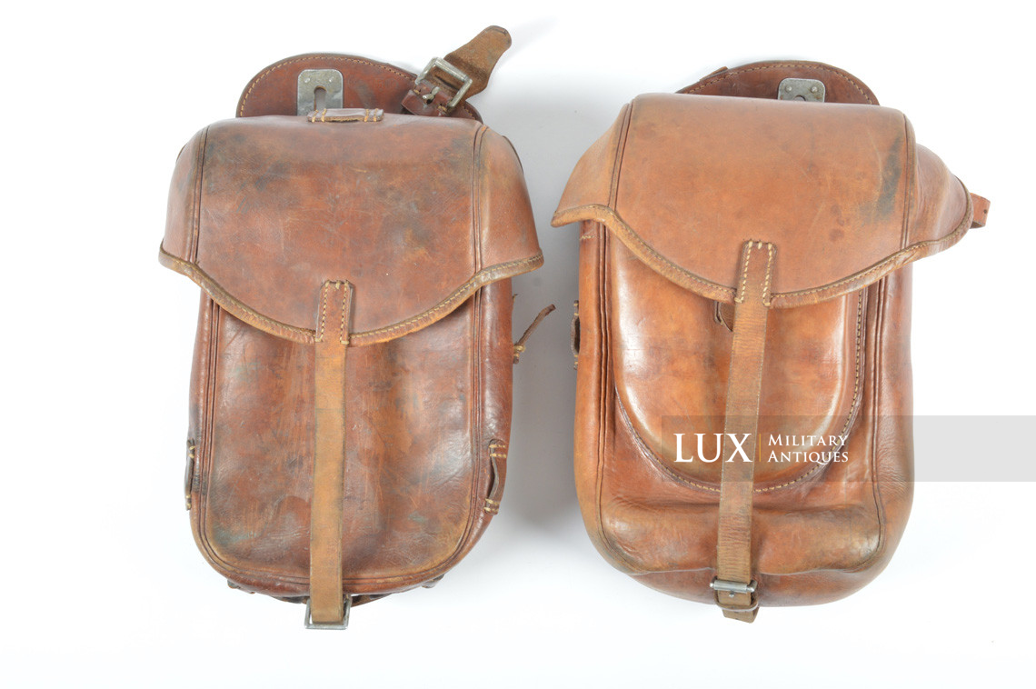 Pair of Waffen-SS cavalry saddle bags, « SS 68/35 RZM » - photo 4