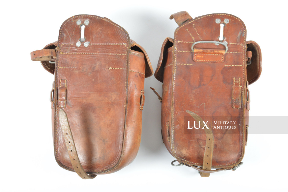 Pair of Waffen-SS cavalry saddle bags, « SS 68/35 RZM » - photo 8