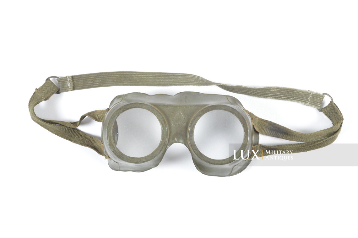 Lunettes allemandes de protection en caoutchouc « AUER » - photo 4