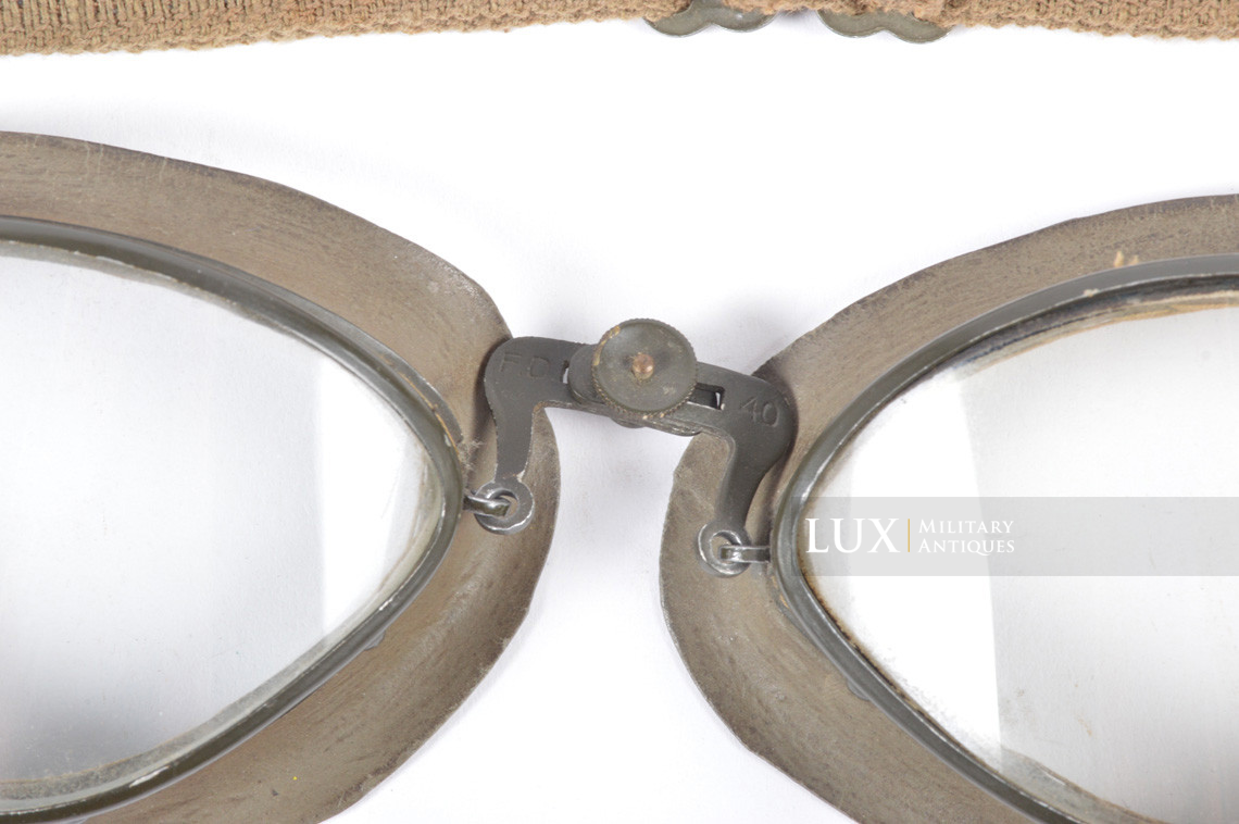 Lunettes de motocycliste allemand, « F.D.40 » - photo 8