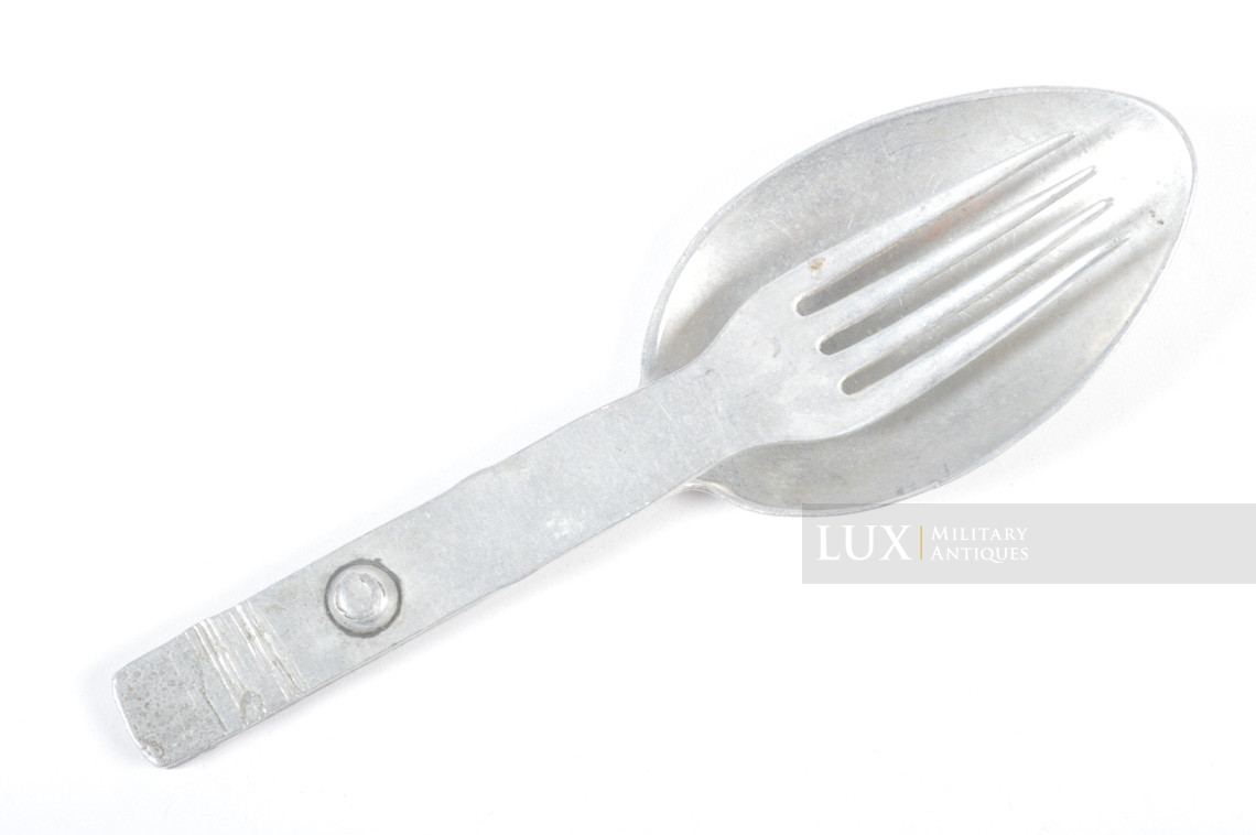 German field spoon/fork combo cutlery set, « HMZ39 » - photo 4