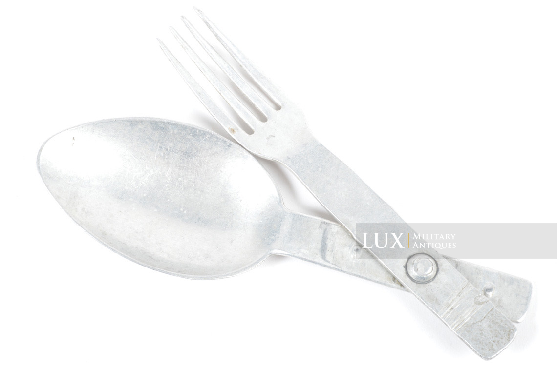 German field spoon/fork combo cutlery set, « HMZ39 » - photo 9
