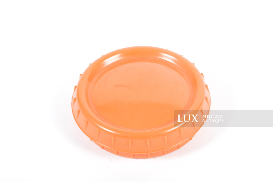 German orange bakelite butterdish - Lux Military Antiques - photo 4