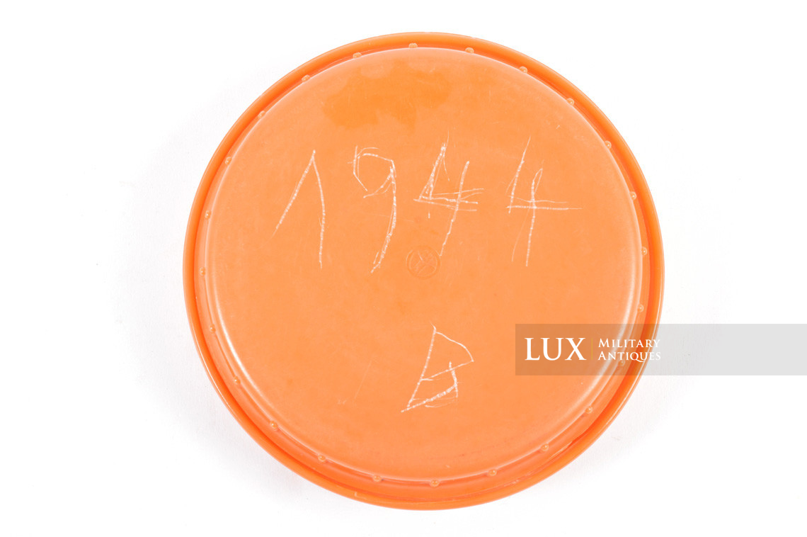 German orange bakelite butterdish - Lux Military Antiques - photo 9