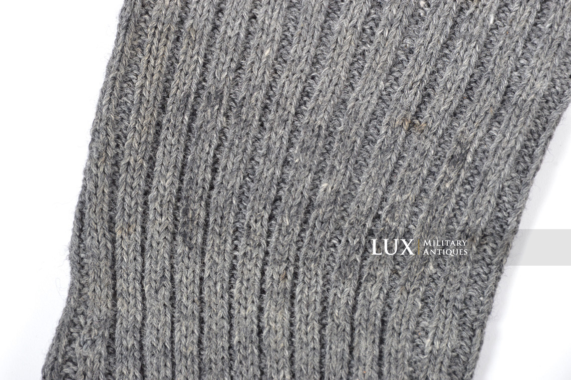 Paire de chaussettes en laine allemande, taille 3 - photo 8