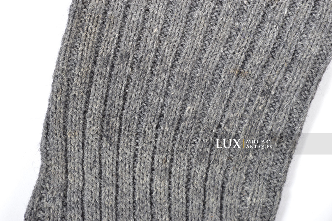 Paire de chaussettes en laine allemande, taille 3 - photo 7