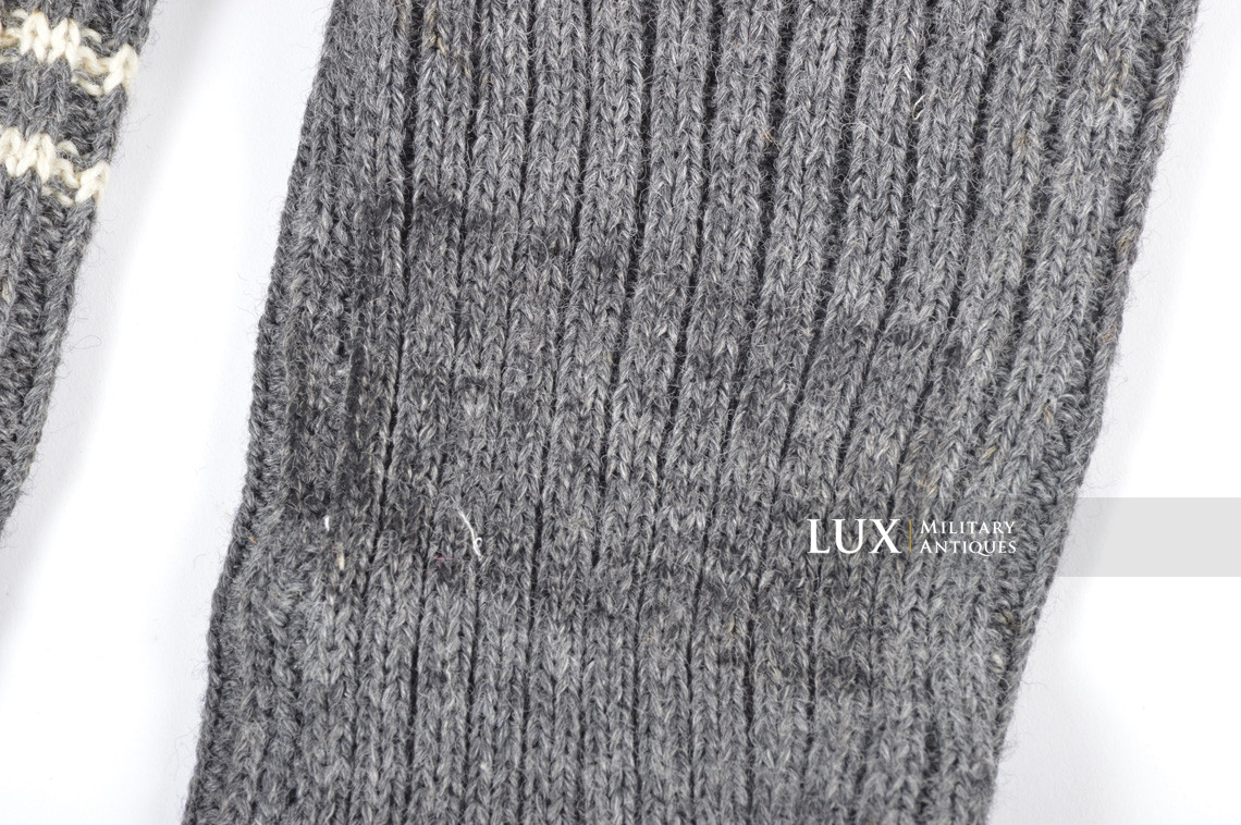 Paire de chaussettes en laine allemande, taille 3 - photo 8