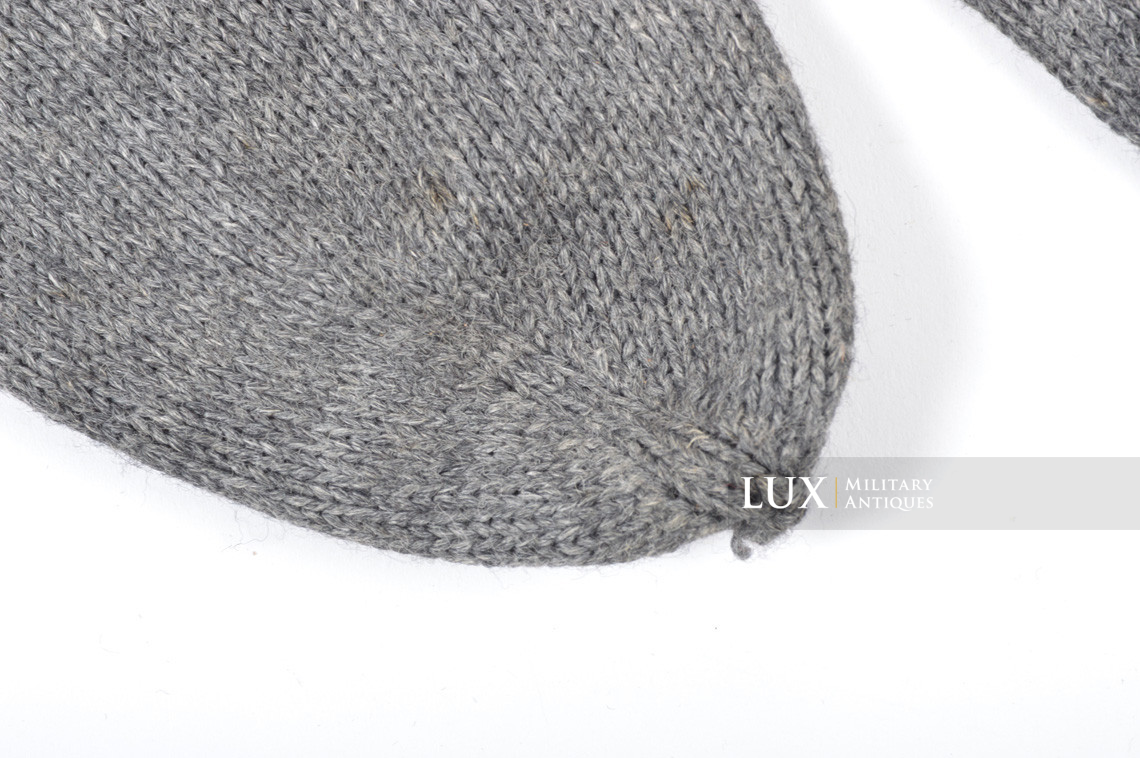 Paire de chaussettes en laine allemande, taille 3 - photo 9