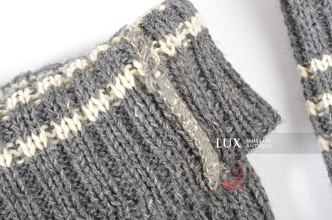 Paire de chaussettes en laine allemande, taille 3 - photo 13