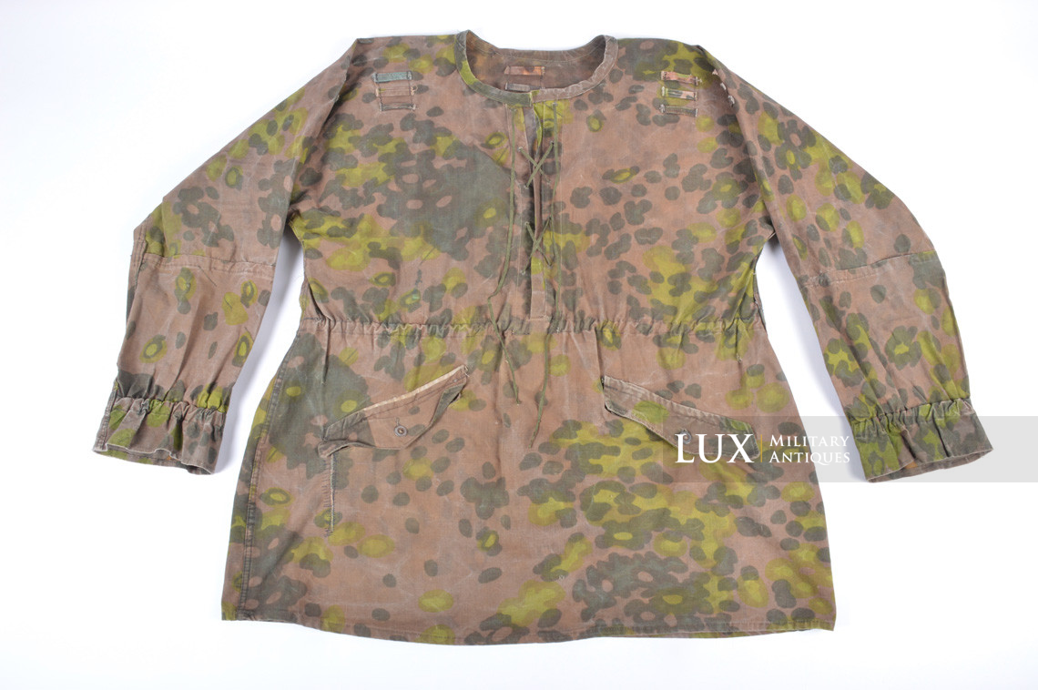 Rare Waffen-SS M42 plane tree 5/6 camouflage smock, « woodwork find / as-found » - photo 4