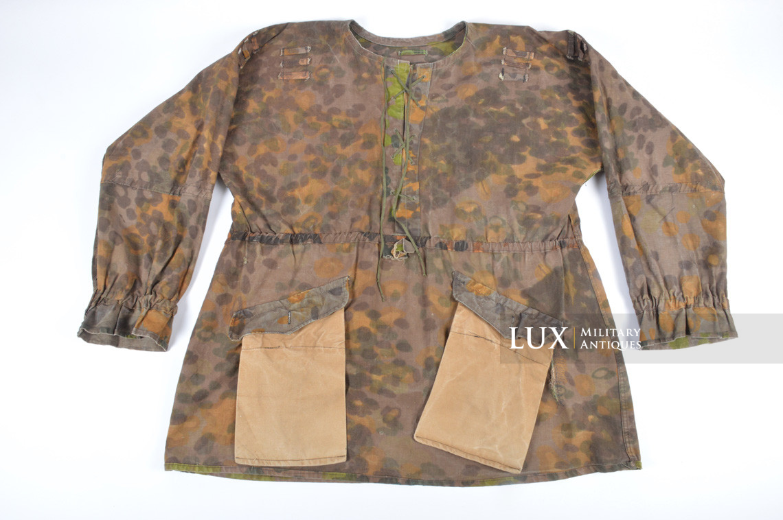 Rare Waffen-SS M42 plane tree 5/6 camouflage smock, « woodwork find / as-found » - photo 32