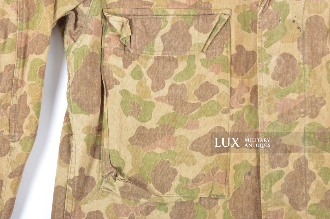 US Army issued « HBT » camouflage jacket, « 38R » - photo 8
