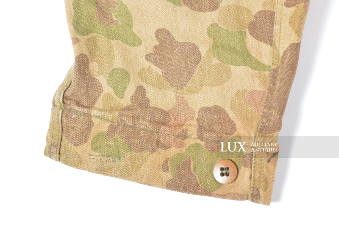 Veste US HBT camouflée, « 38R » - Lux Military Antiques - photo 10