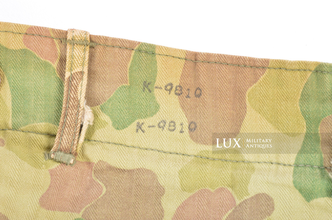 US Army issued « hbt » camouflage combat trousers, « 34x31 » - photo 12