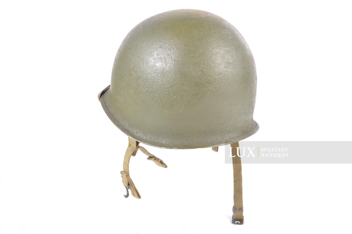Rare USM2 D-bale 2nd lieutenant's airborne jump helmet, « woodwork / untouched » - photo 18