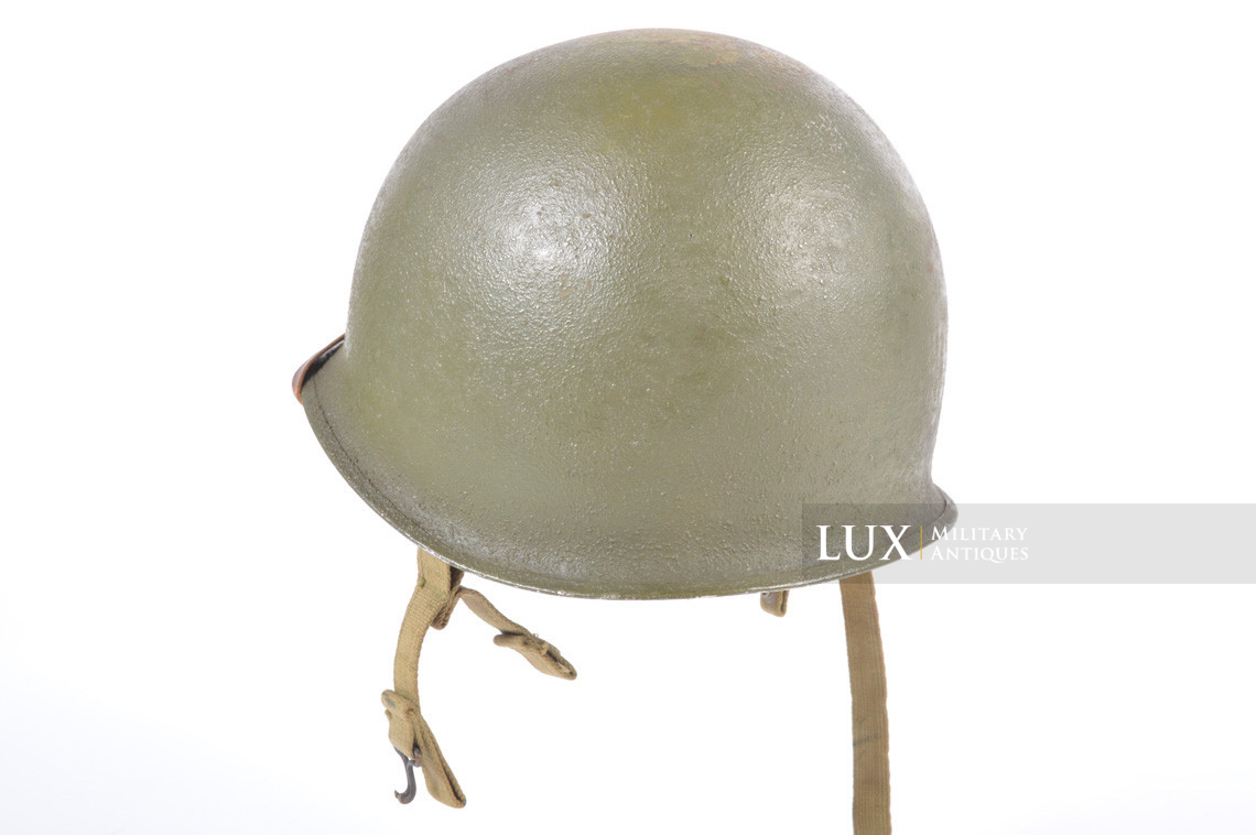 Rare USM2 D-bale 2nd lieutenant's airborne jump helmet, « woodwork / untouched » - photo 19