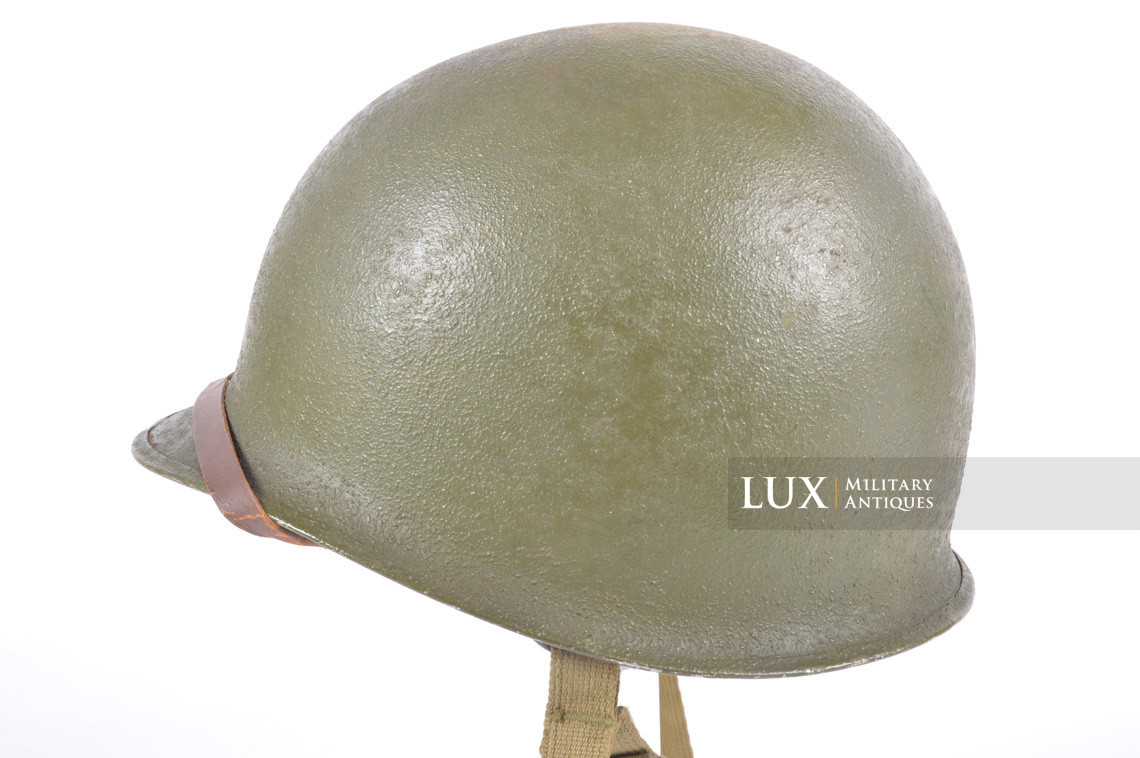 Rare USM2 D-bale 2nd lieutenant's airborne jump helmet, « woodwork / untouched » - photo 21