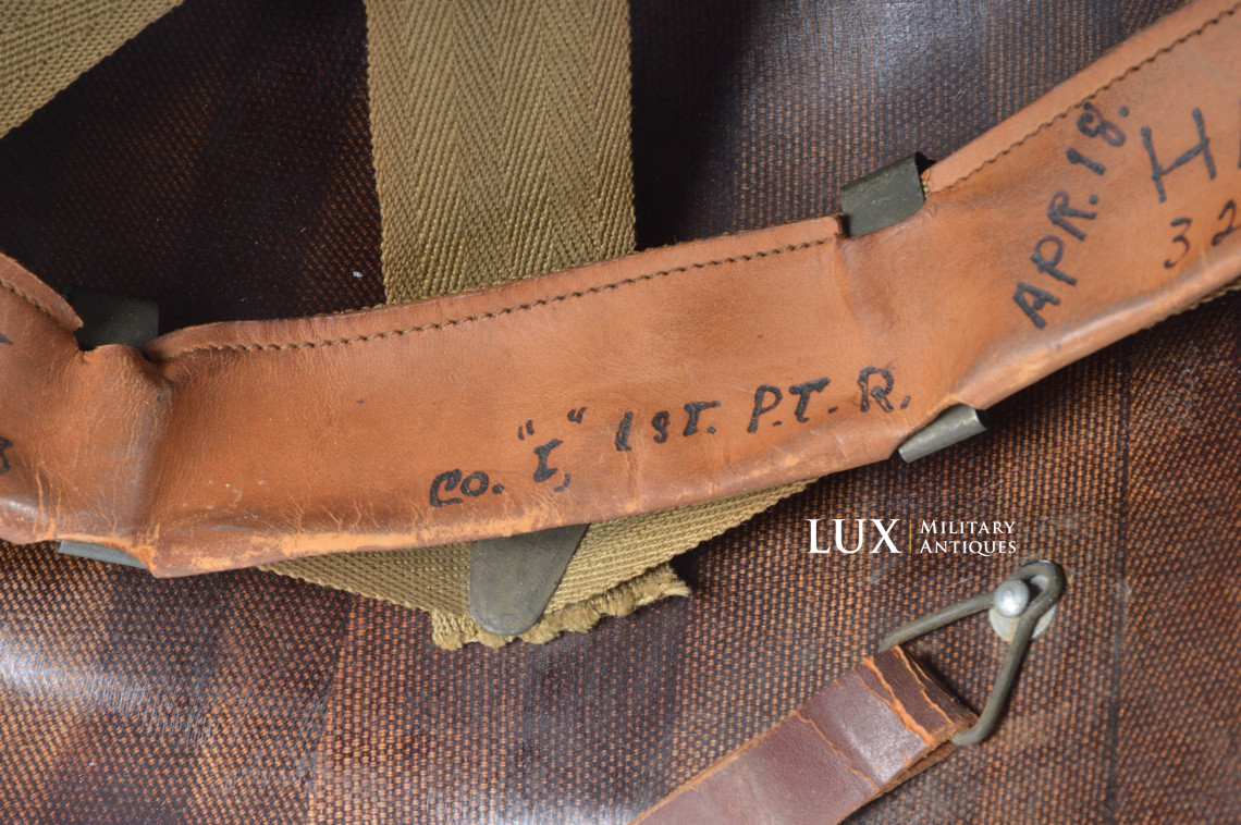 Rare casque USM2 demi-lune de parachutiste, « 2nd Lieutenant » - photo 45