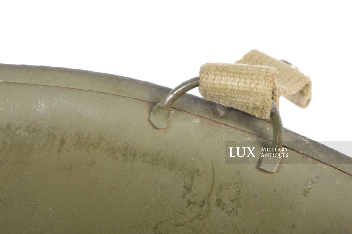 Rare casque USM2 demi-lune de parachutiste, « 2nd Lieutenant » - photo 54