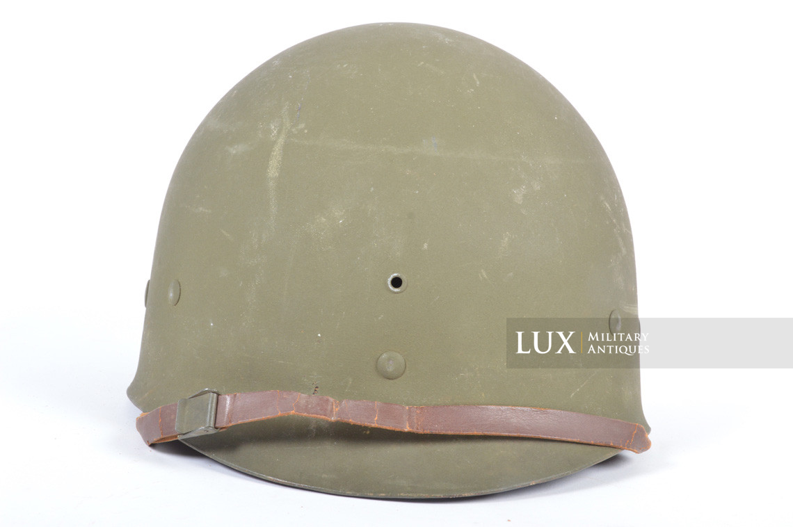 Rare USM2 D-bale 2nd lieutenant's airborne jump helmet, « woodwork / untouched » - photo 64