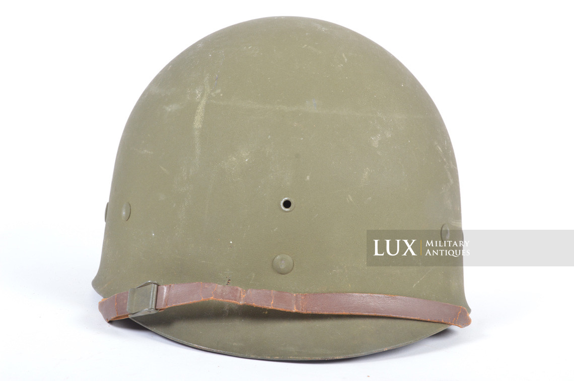 Rare casque USM2 demi-lune de parachutiste, « 2nd Lieutenant » - photo 64