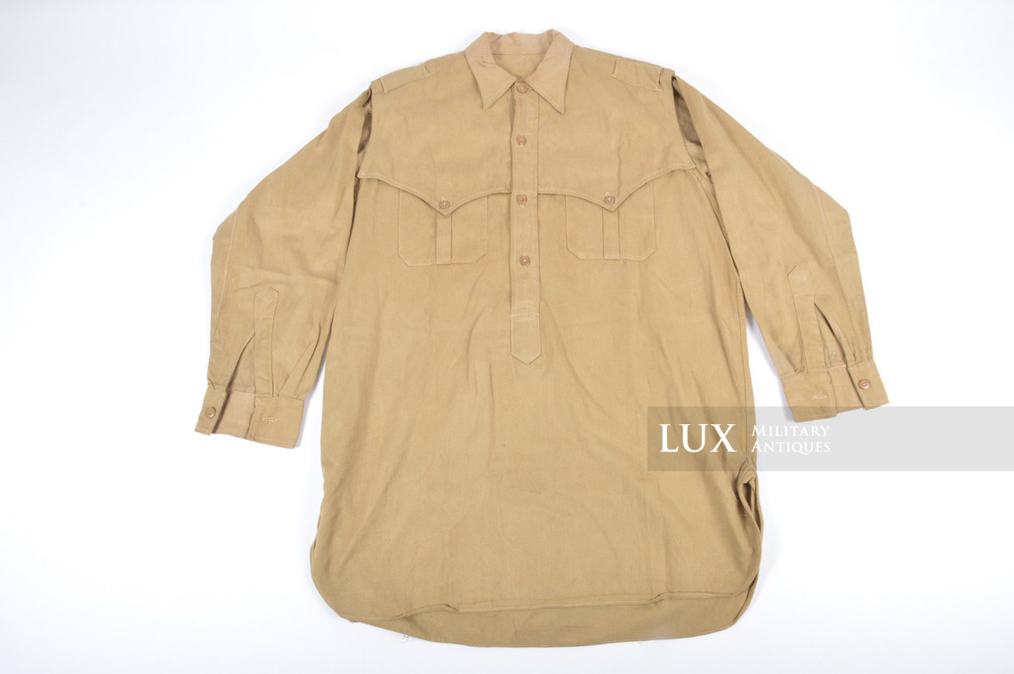 Unissued Waffen-SS tropical combat service shirt - photo 4