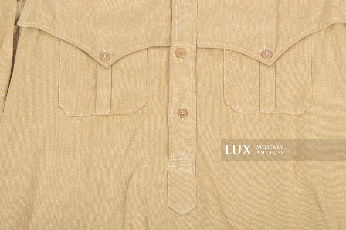 Chemise tropicale Waffen-SS - Lux Military Antiques - photo 9