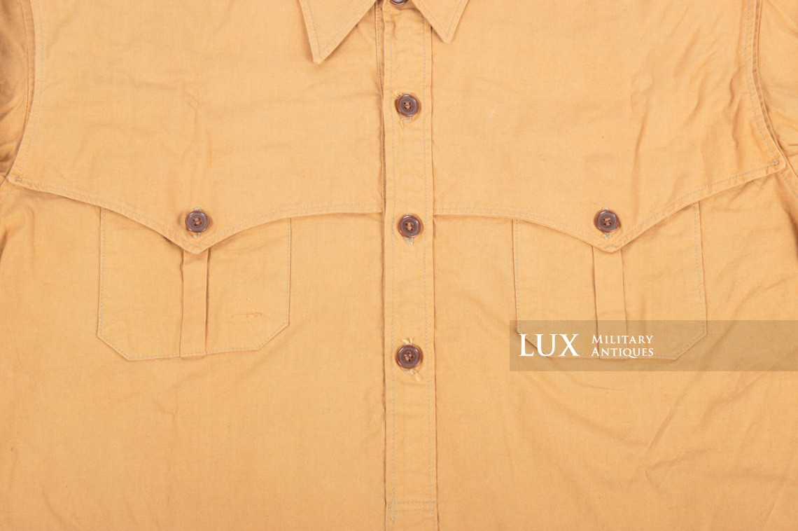 Waffen-SS tropical combat service shirt, « RBNr » - photo 8