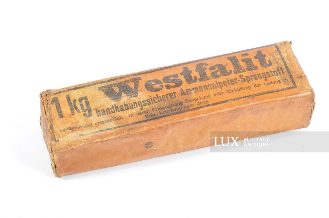 German explosive demolition block, « Westfalit 1kg » - photo 4