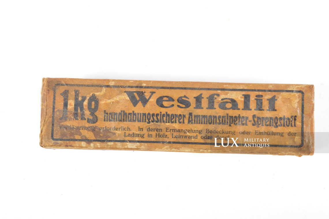 Charge explosive allemande, « Westfalit 1kg » - photo 8