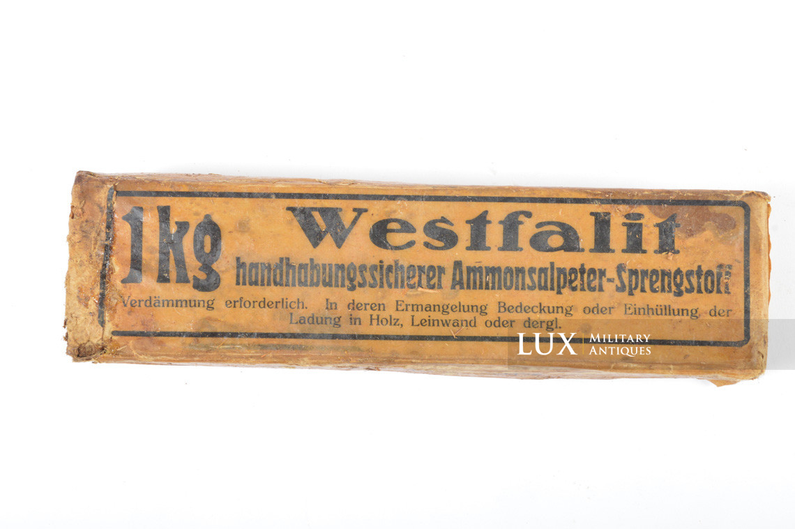 Charge explosive allemande, « Westfalit 1kg » - photo 8