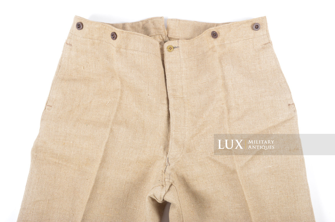 Pantalon treillis Wehrmacht - Lux Military Antiques - photo 17